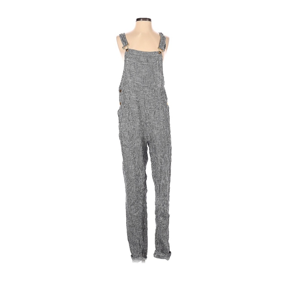WeWoreWhat Basic Gingham Overalls
